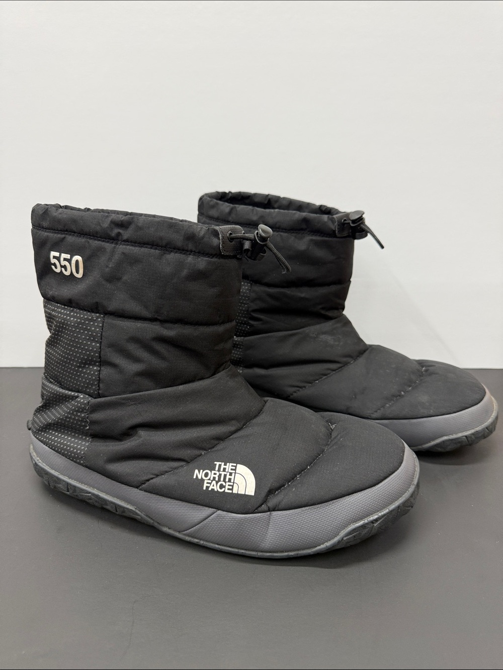 The North Face Nuptse Apres Water Repellent 550 Fill Power Down Boot Mens Sz 12